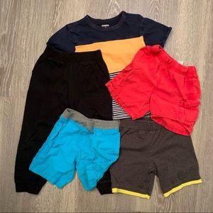 Assorted Brands‎ Toddler Shirt & Shorts Bundle Toddler Boy’s Size 24M-5T